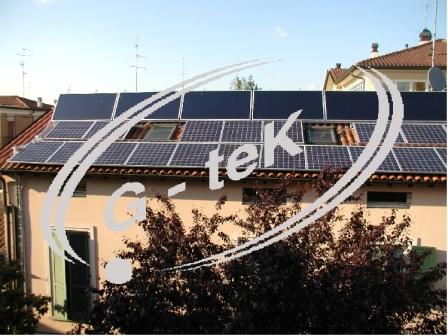 Fotovoltaico impianto singolo e impianto solare termico