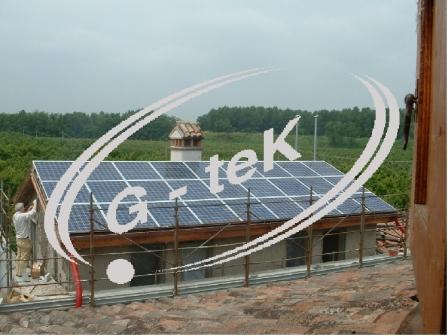 impianto Fotovoltaico situato a Modena su un tetto esposto a Est
