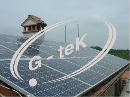Nuovo impianto Fotovoltaico a Modena su tetto esposto a Est, dettaglio